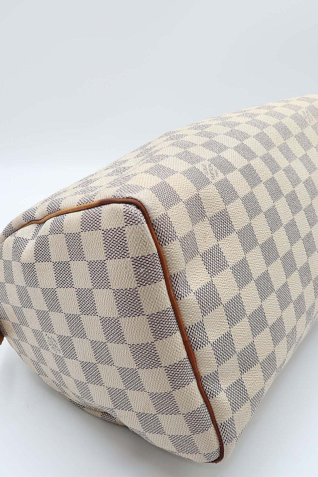Damier Azur Speedy 30 White, Grey