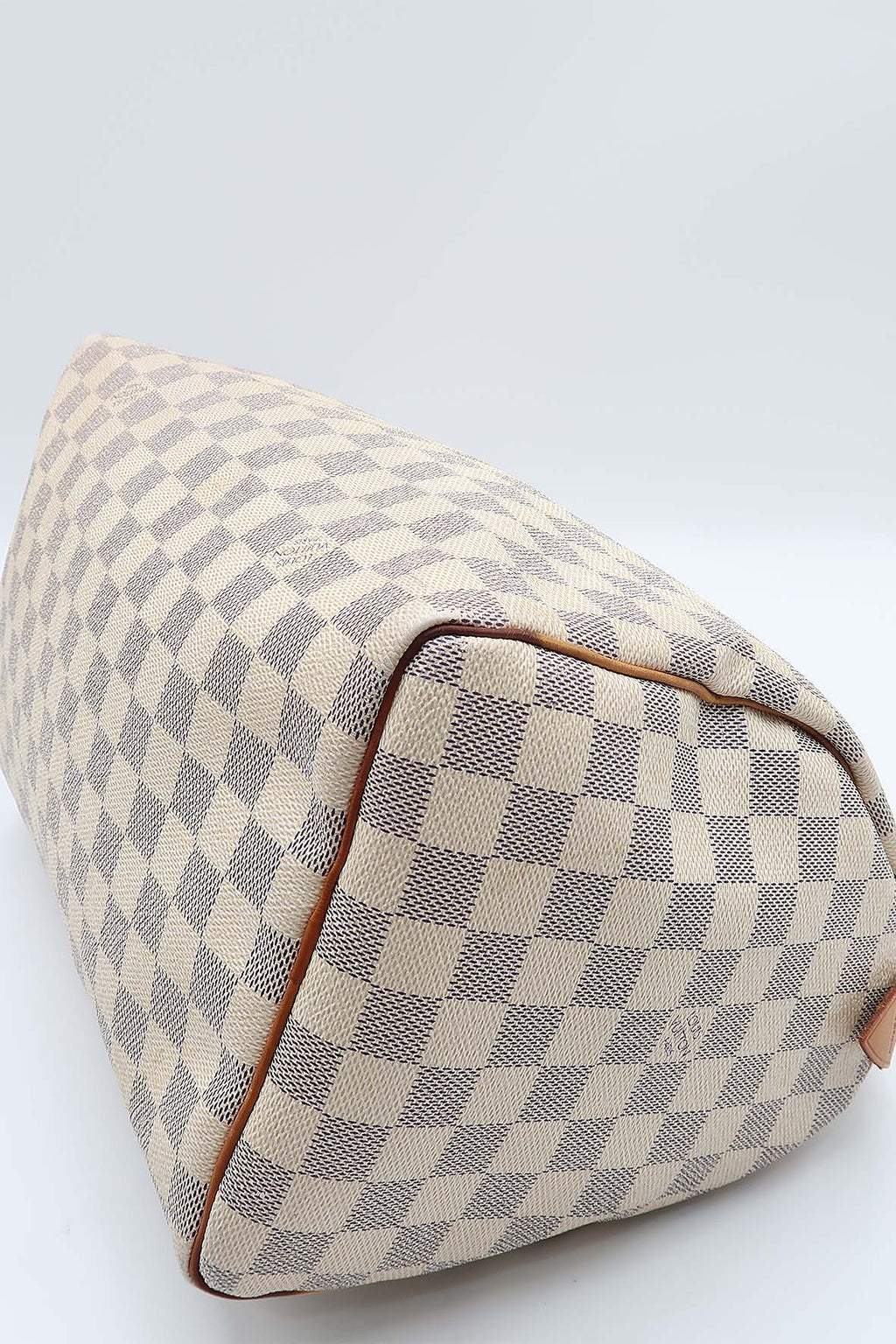 Damier Azur Speedy 30 White, Grey