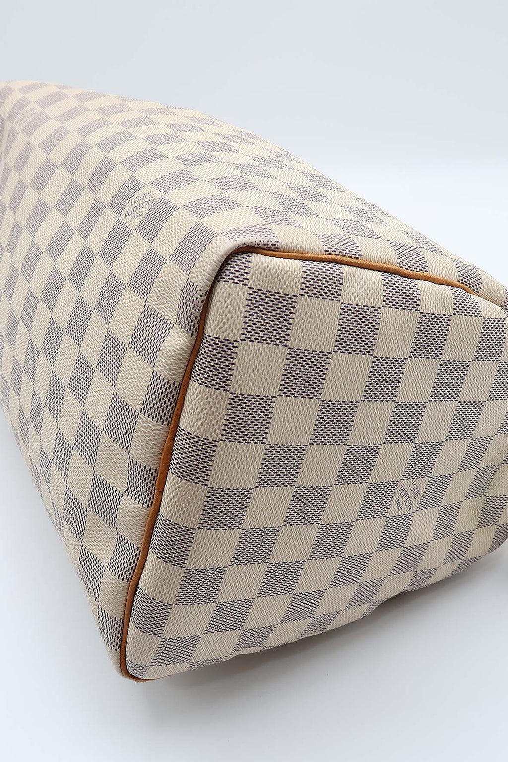 Damier Azur Speedy 30 White, Grey