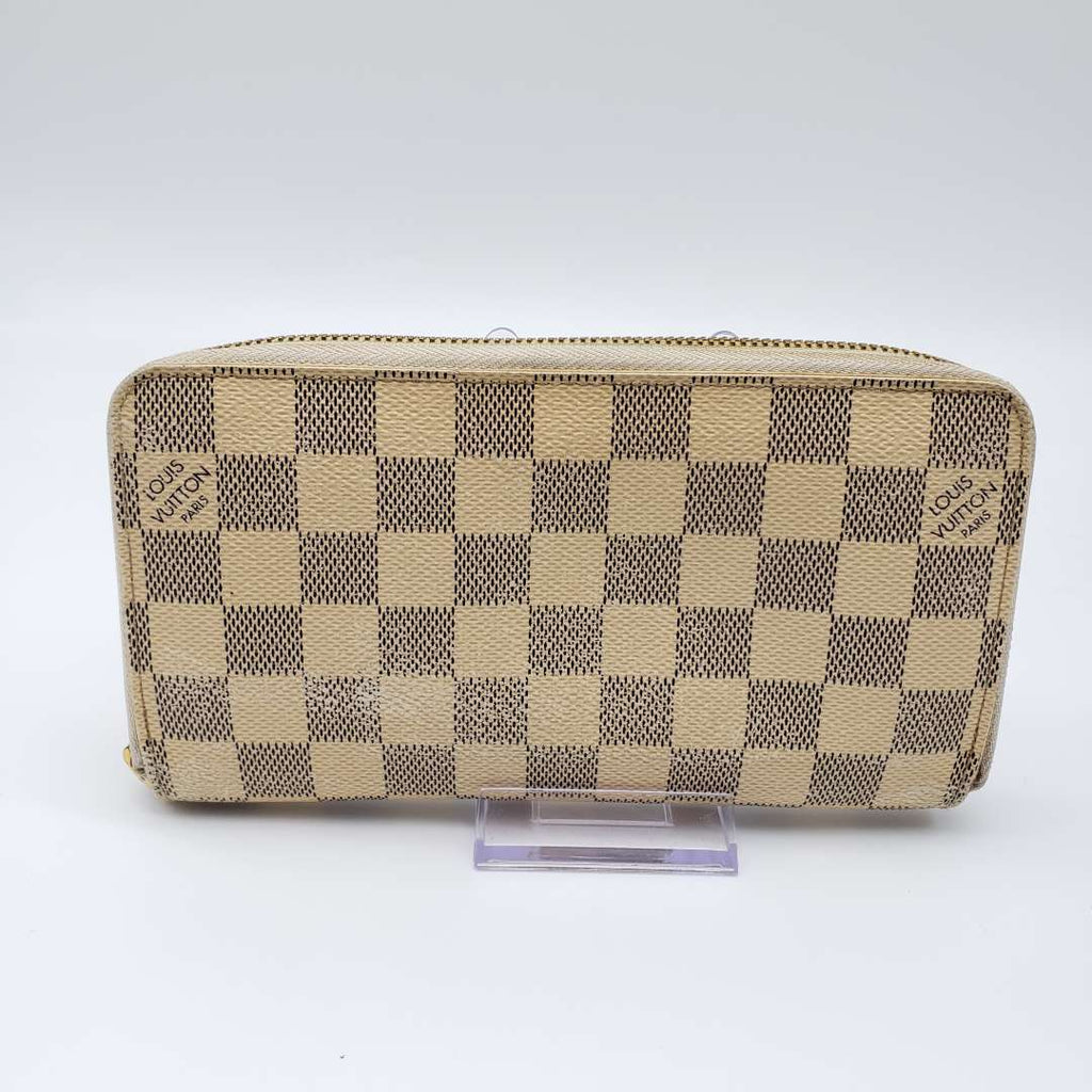 Louis Vuitton Damier Azur Zippy Zip Wallet