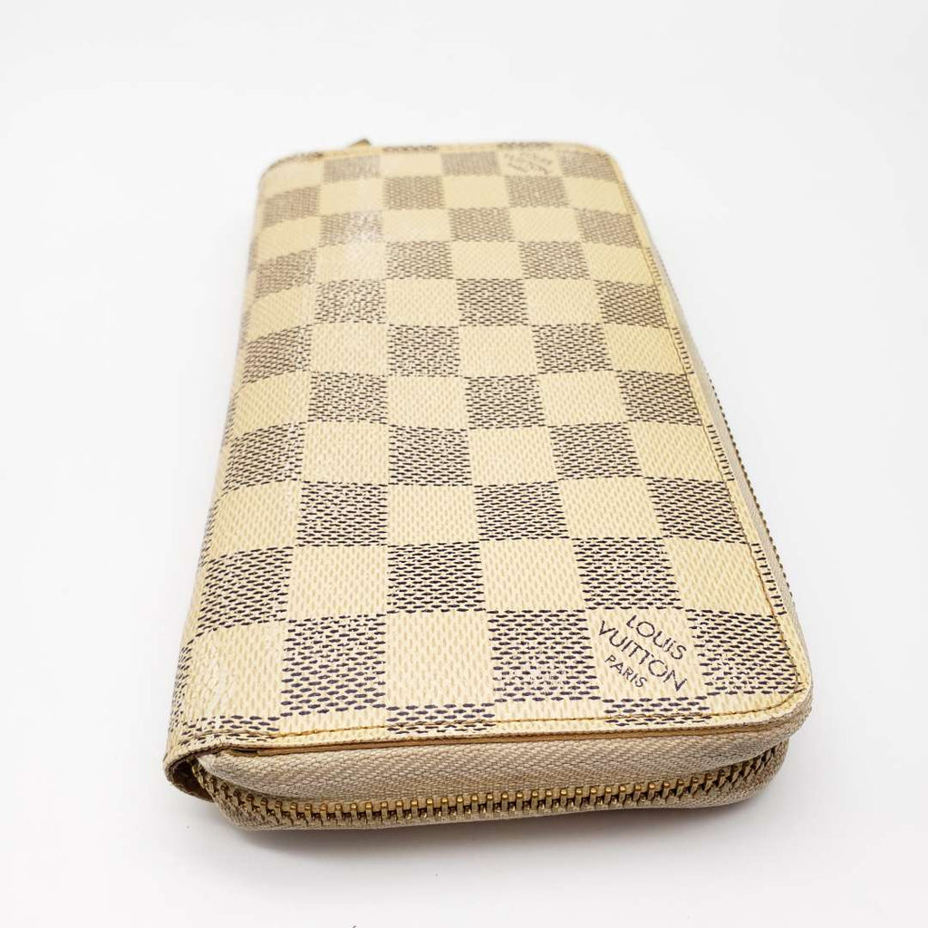 Louis Vuitton Damier Azur Zippy Zip Wallet