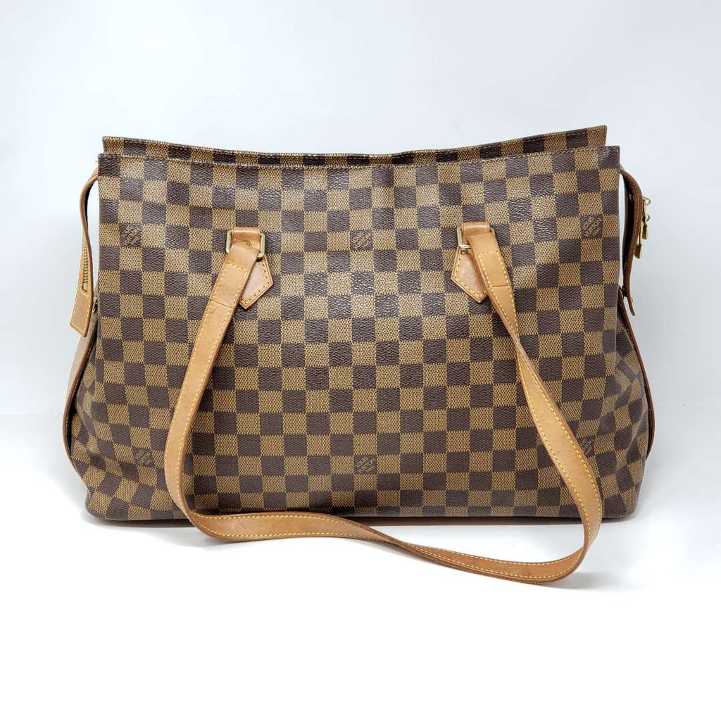 Louis Vuitton Damier Ebeme Columbine Tote Bag