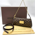 Louis Vuitton Damier Ebene Eva Shoulder Bag W/box