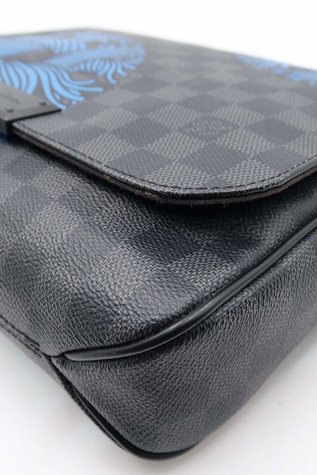 Damier Graphite Christopher Nemeth Rope District PM Black Blue