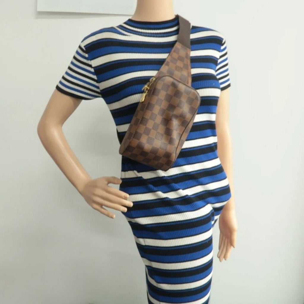 Louis Vuitton Damier Jeronimos Brown Damier Ebene Crossbody Bag