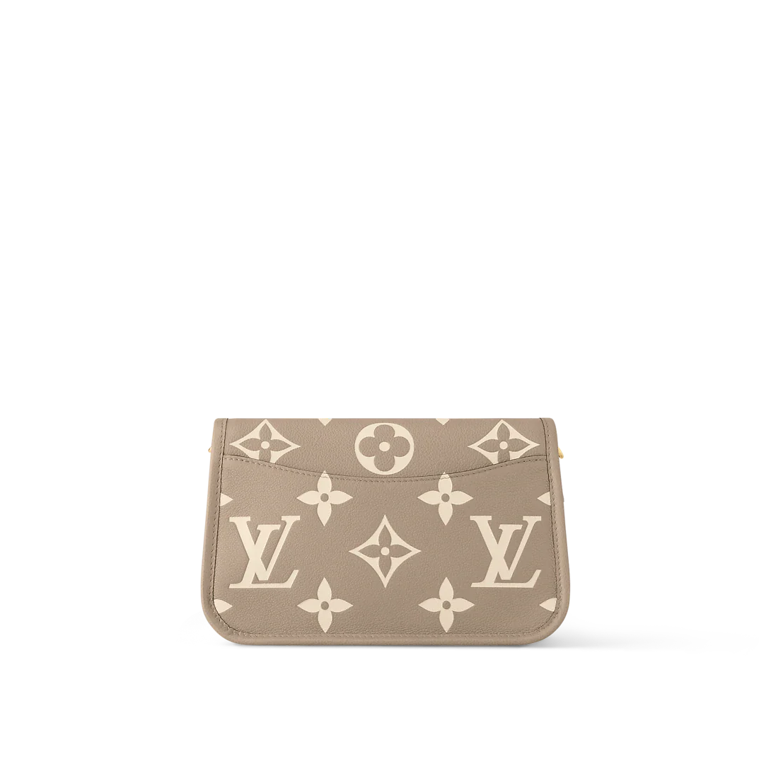 Louis Vuitton Diane Monogram Empreinte Tourterelle Beige cream