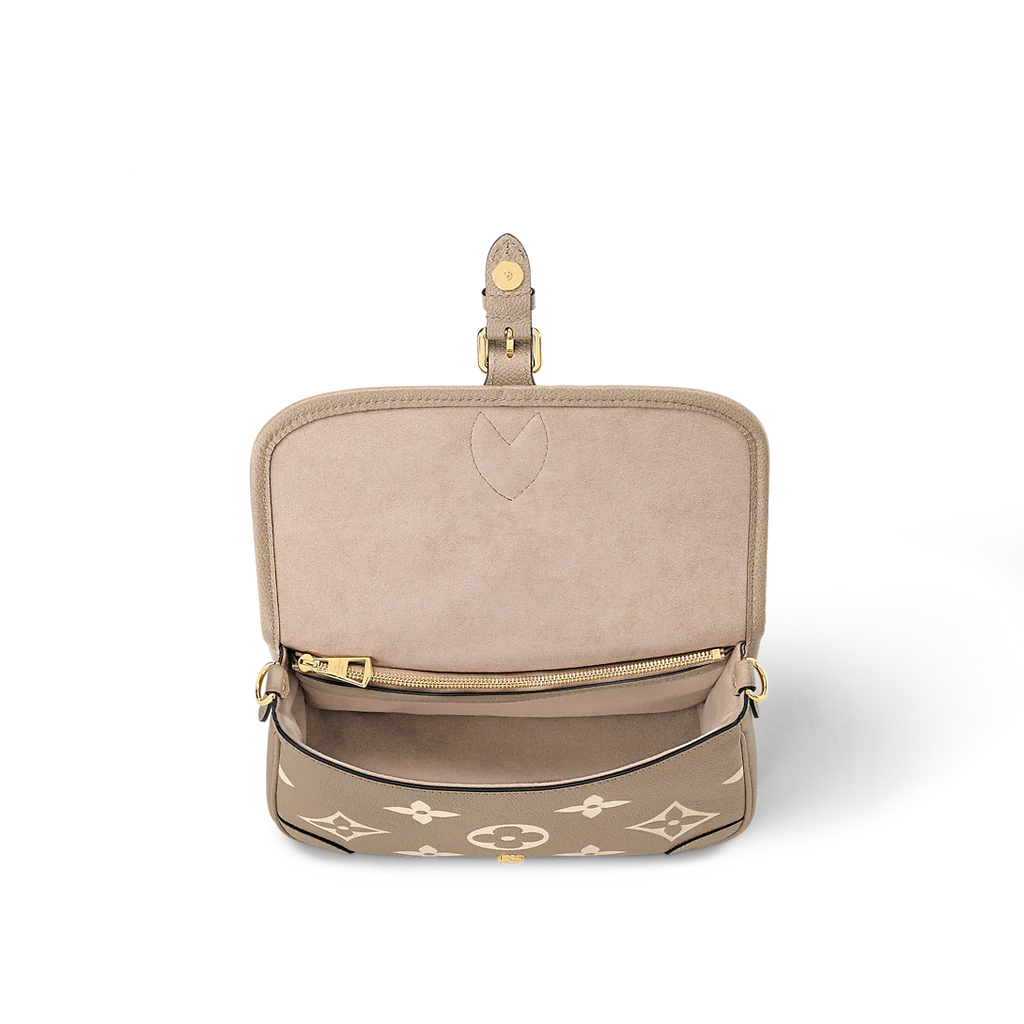 Louis Vuitton Diane Monogram Empreinte Tourterelle Beige cream