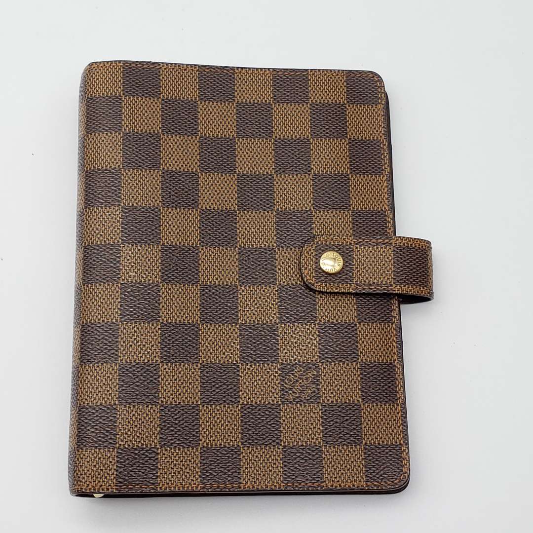 Louis Vuitton Diary Cover Agenda MM Damier
