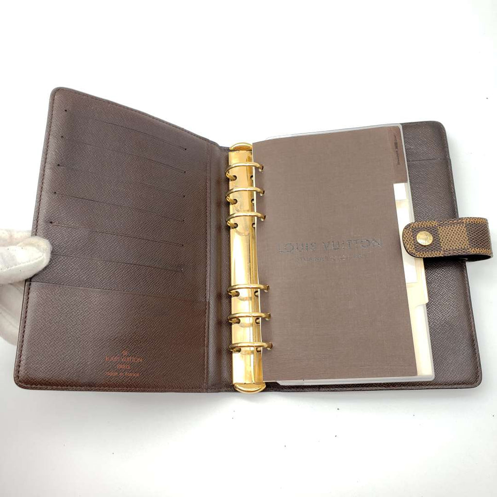 Louis Vuitton Diary Cover Agenda MM Damier