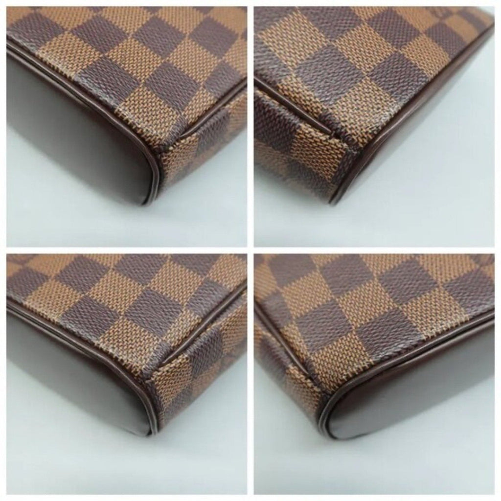 Louis Vuitton Drouot Brown Damier Ebene Canvas Shoulder Bag