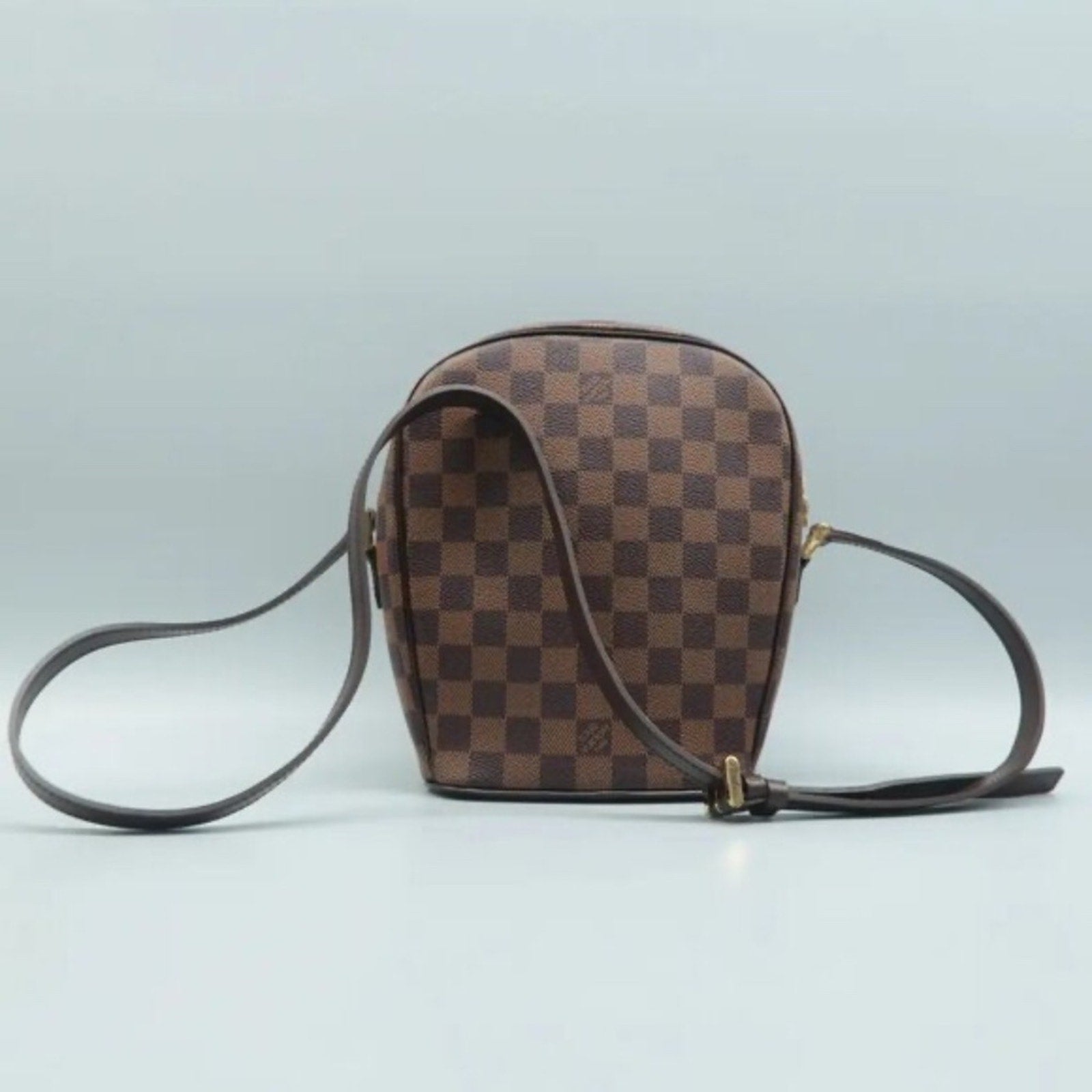 Louis Vuitton Drouot Brown Damier Ebene Canvas Shoulder Bag