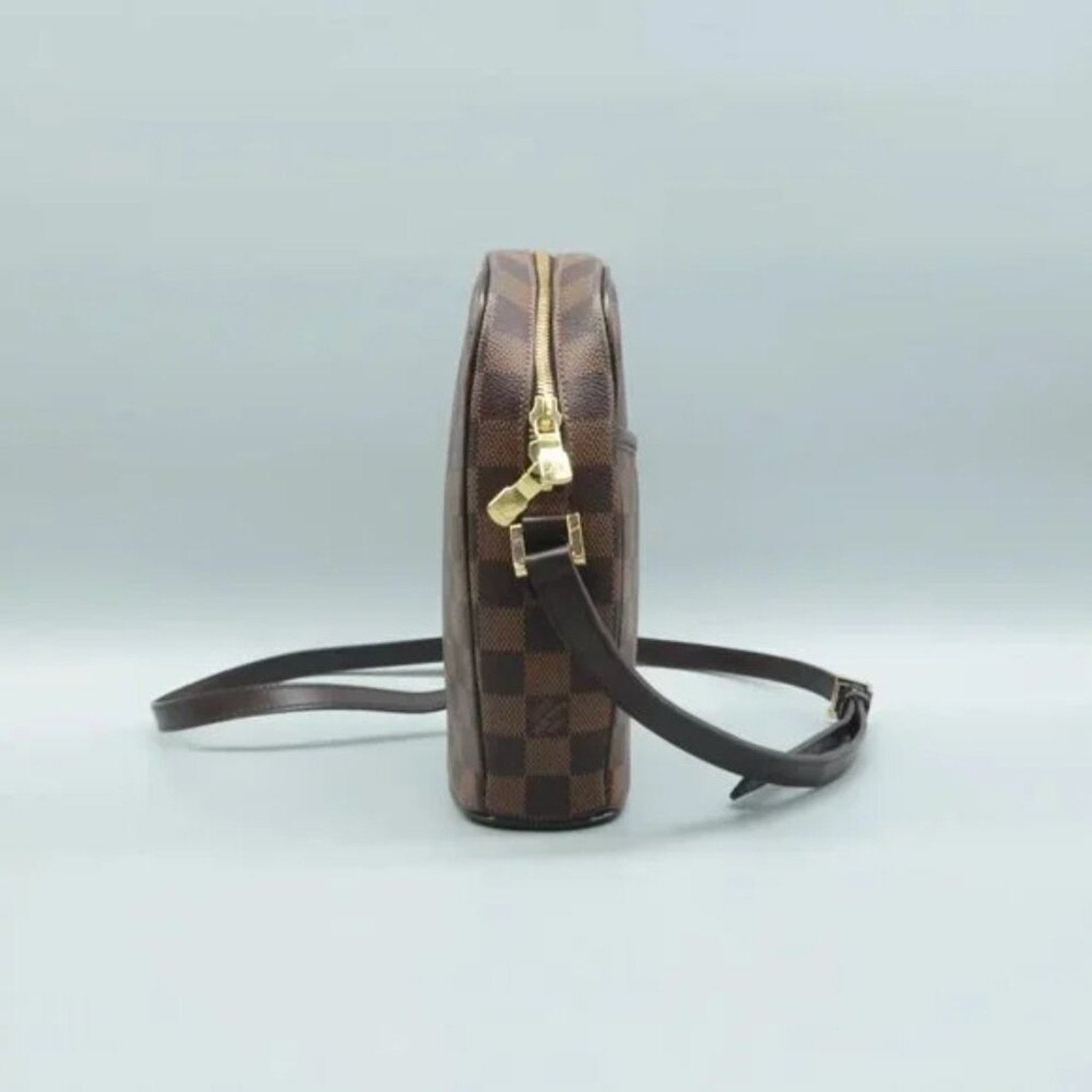 Louis Vuitton Drouot Brown Damier Ebene Canvas Shoulder Bag