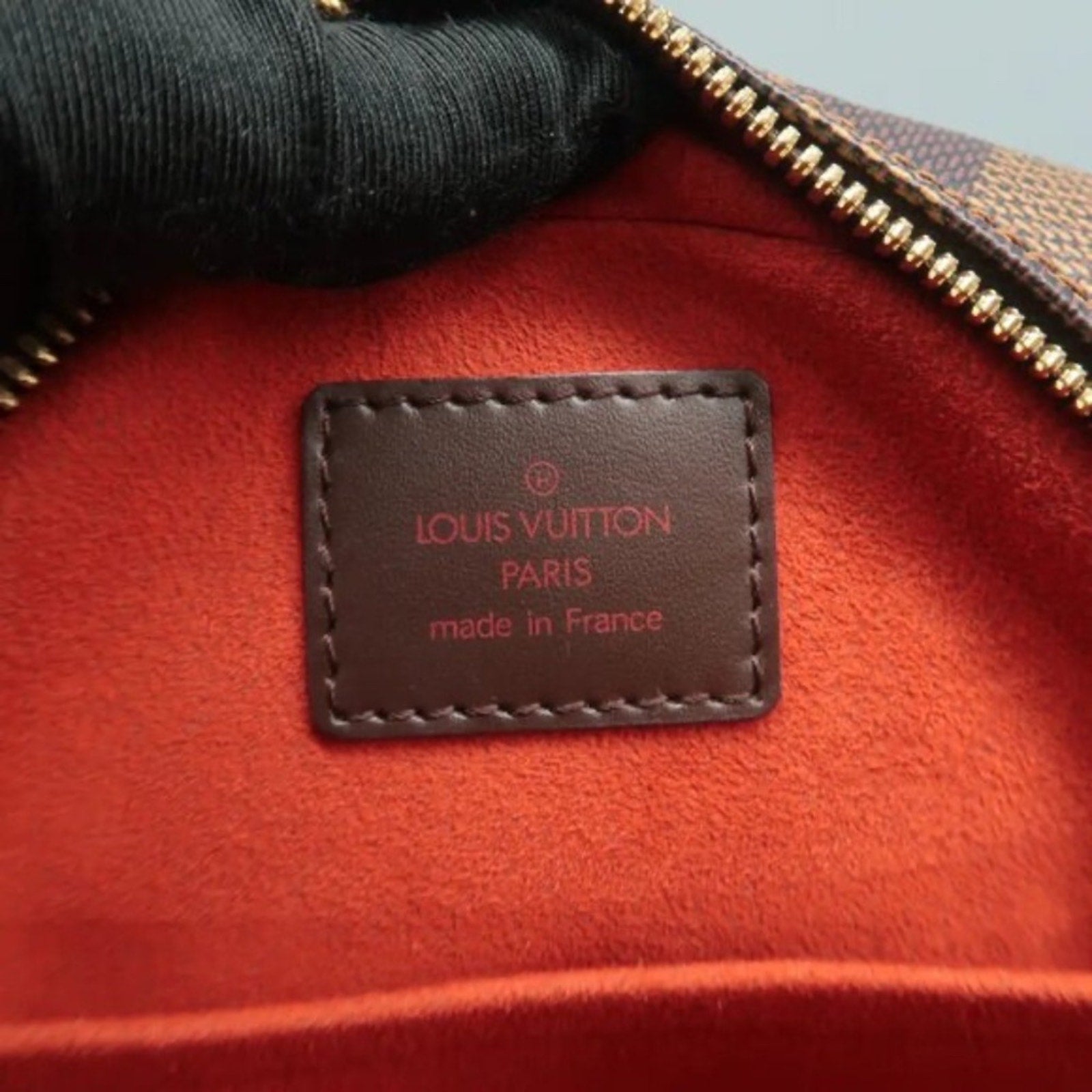 Louis Vuitton Drouot Brown Damier Ebene Canvas Shoulder Bag