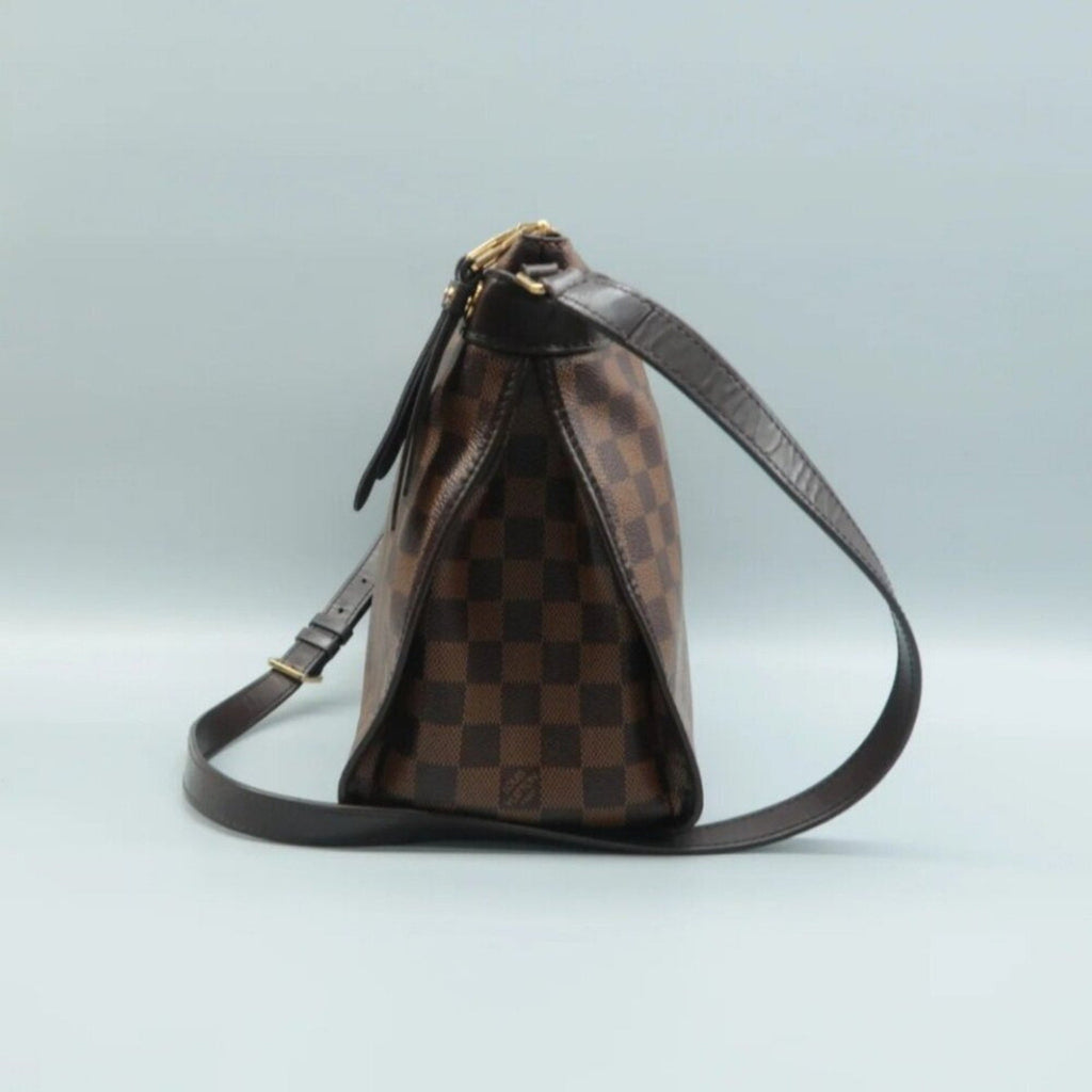 Louis Vuitton Duomo Brown Damier Ebene Canvas Satchel Bag