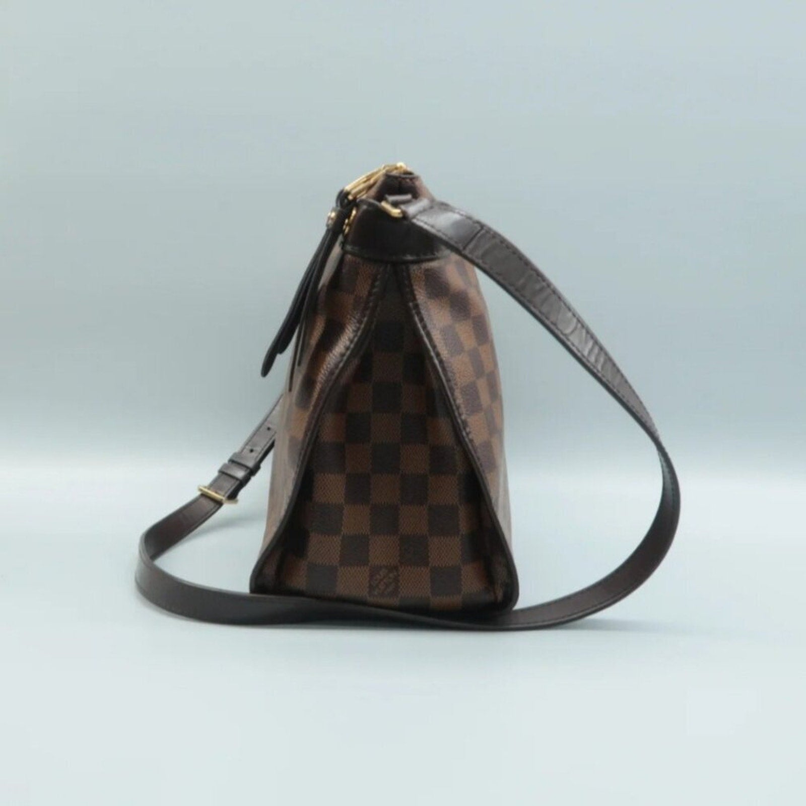 Louis Vuitton Duomo Brown Damier Ebene Canvas Satchel Bag