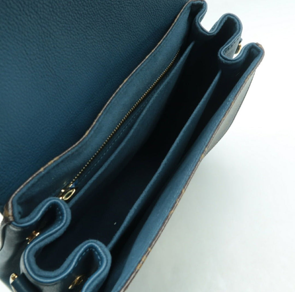 Louis Vuitton Eden Brown Monogram Canvas Satchel Bag