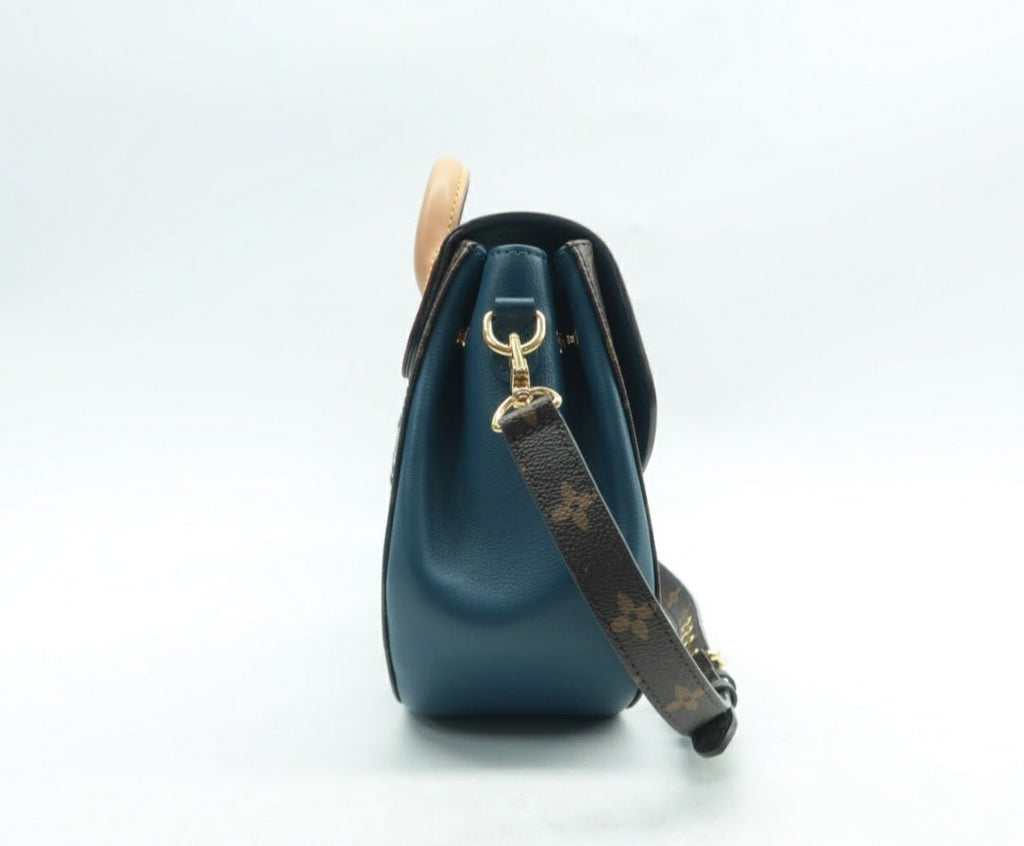 Louis Vuitton Eden Brown Monogram Canvas Satchel Bag