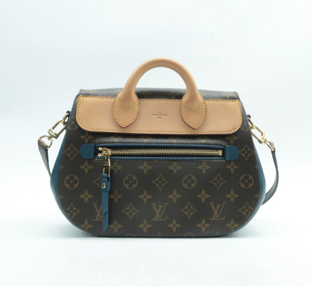 Louis Vuitton Eden Brown Monogram Canvas Satchel Bag