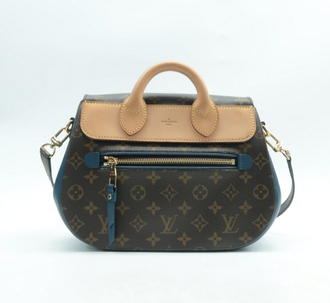 Louis Vuitton Eden Brown Monogram Canvas Satchel Bag