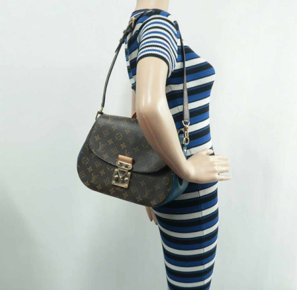 Louis Vuitton Eden Brown Monogram Canvas Satchel Bag