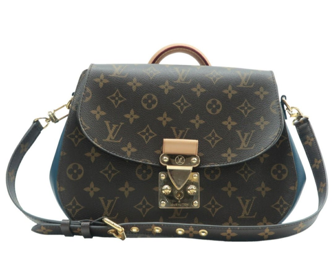 Louis Vuitton Eden Brown Monogram Canvas Satchel Bag