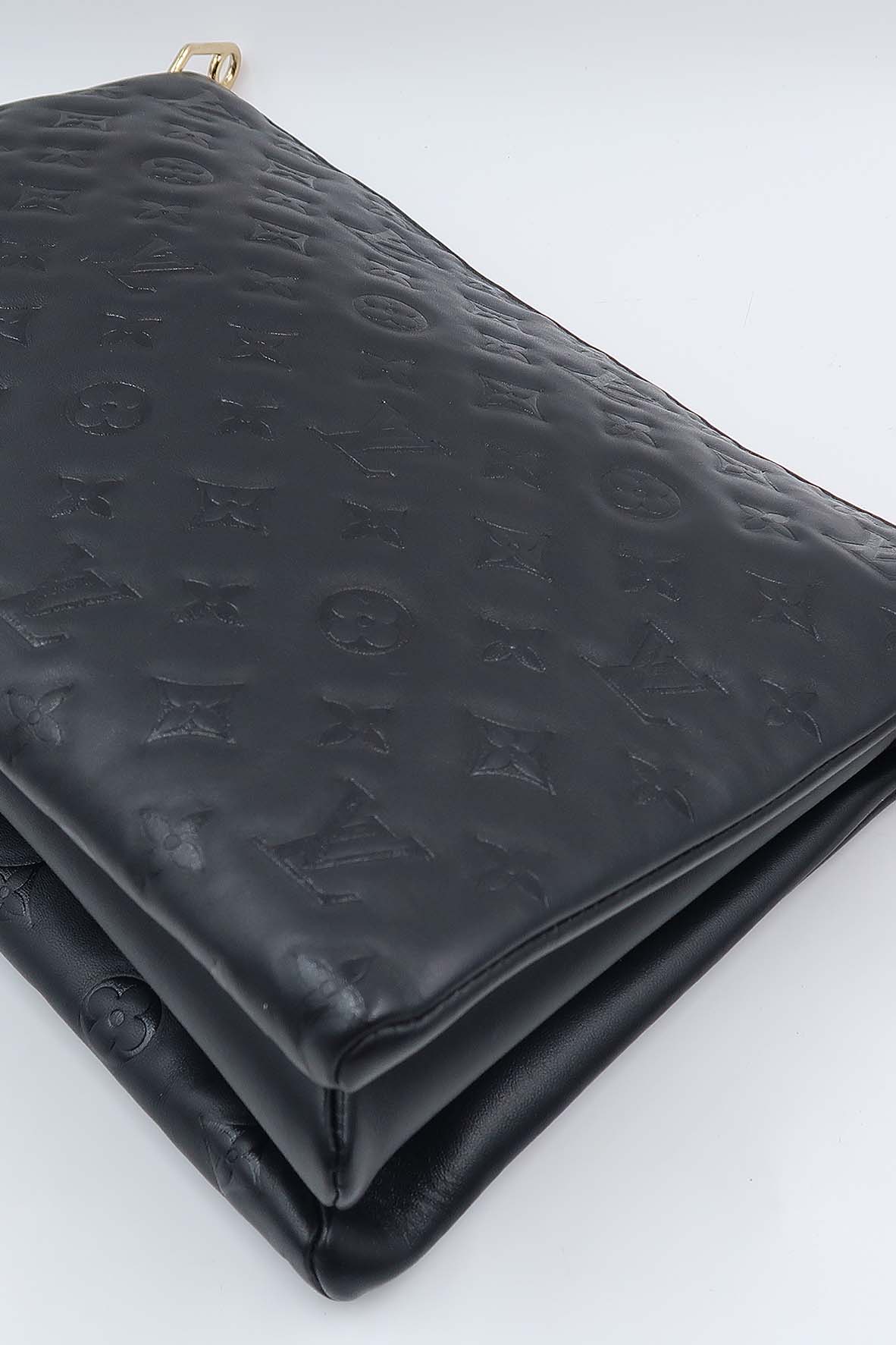 Empreinte Coussin MM Noir
