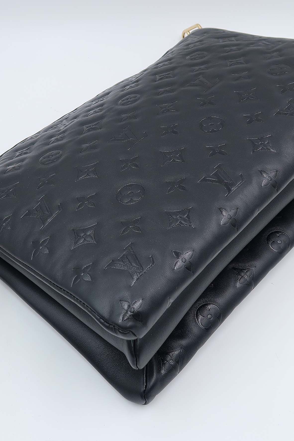 Empreinte Coussin MM Noir