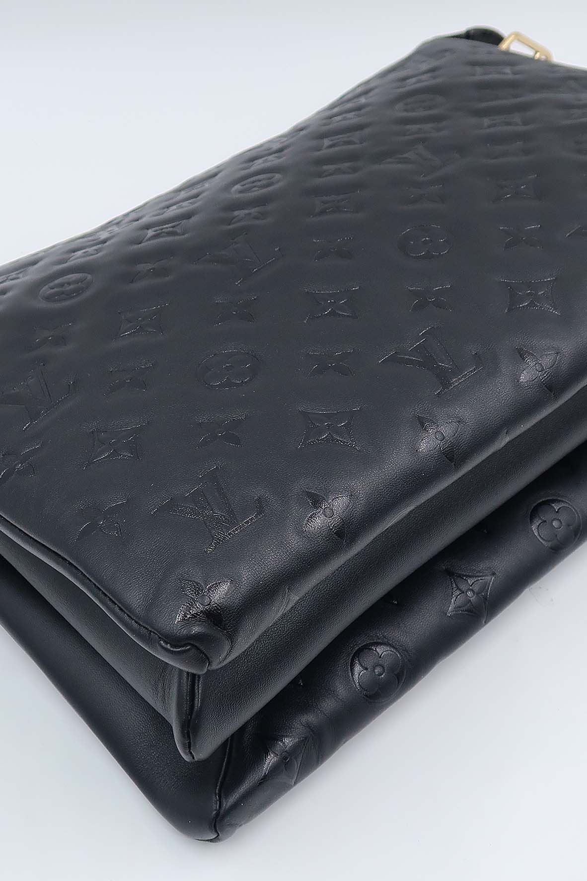 Empreinte Coussin MM Noir