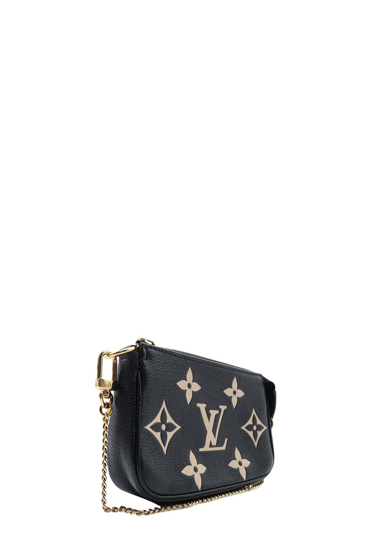 Empreinte Monogram Mini Pochette Accessoires Black Nude
