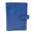 LOUIS VUITTON Epi Agenda MM Blue Notebook Cover