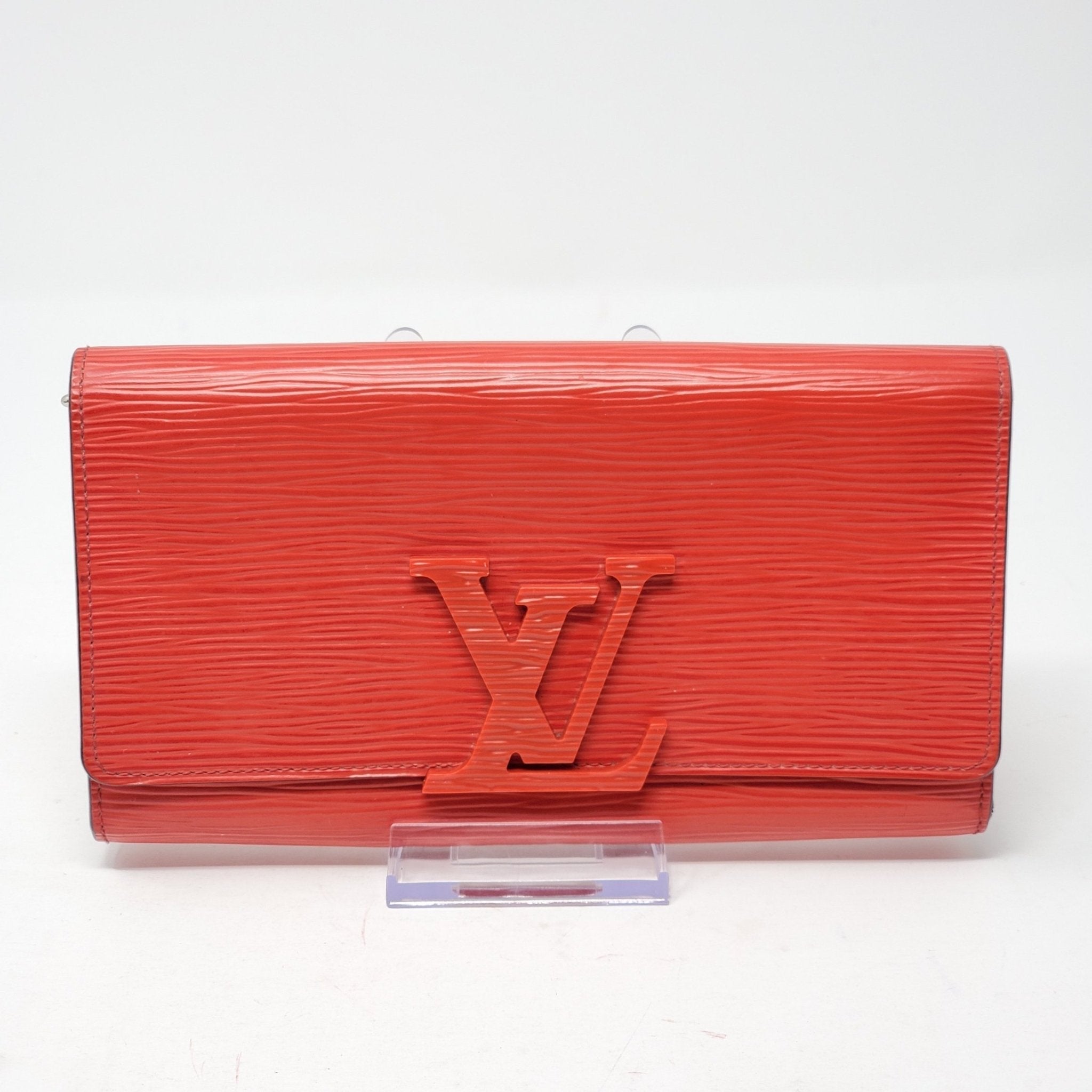 Louis Vuitton Epi Leather Red Bifold Wallet