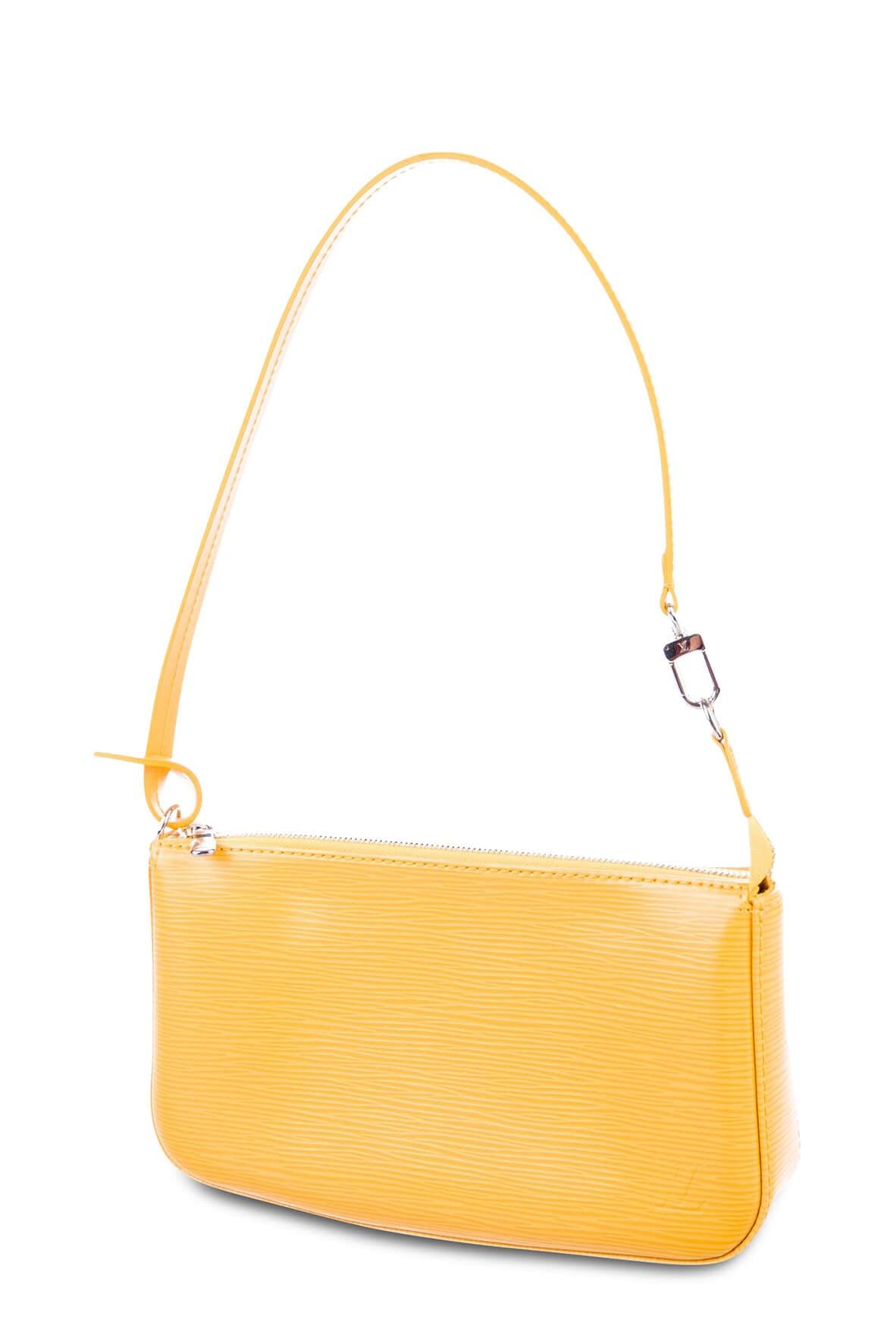 Epi Pochette Accessoires Yellow