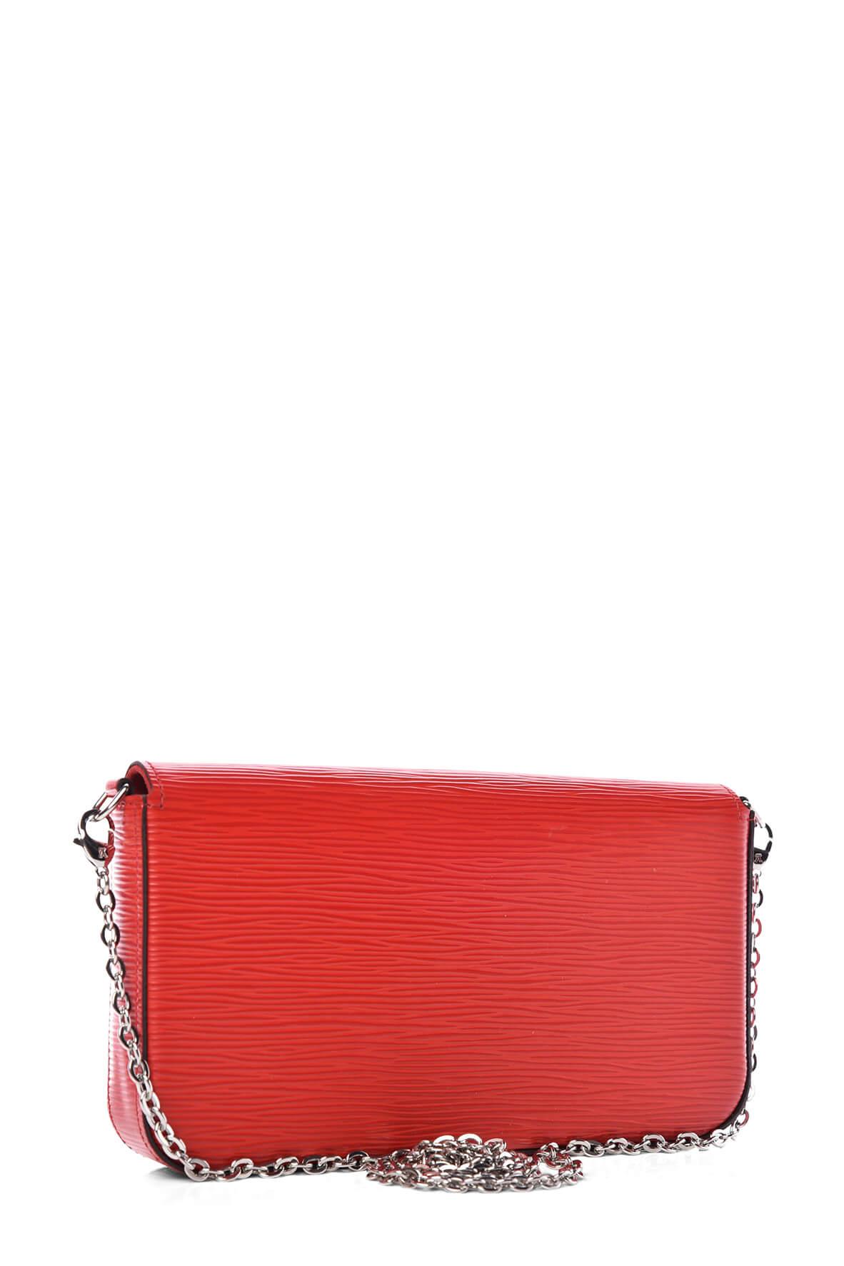 Epi Pochette Felicie Red