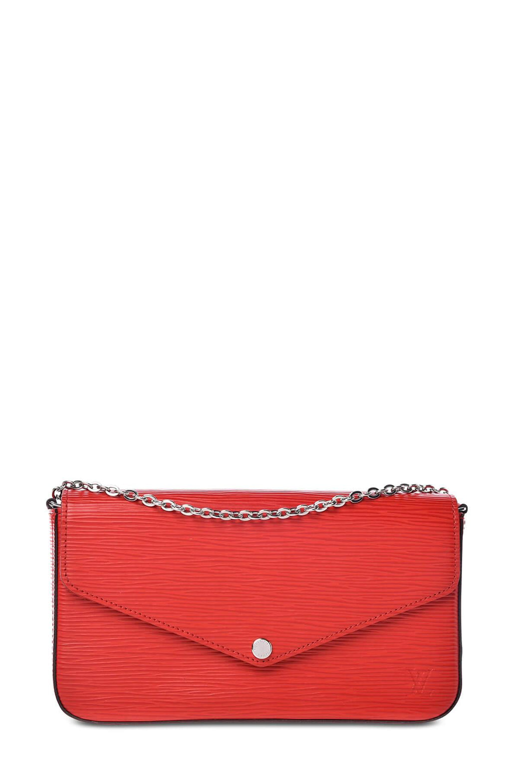 Epi Pochette Felicie Red