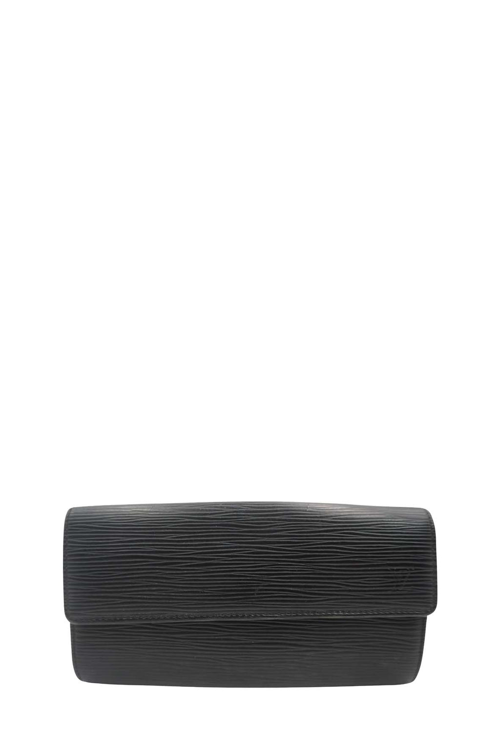 Epi Porte Tresor Long Wallet Black