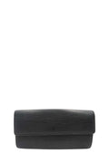 Epi Porte Tresor Long Wallet Black