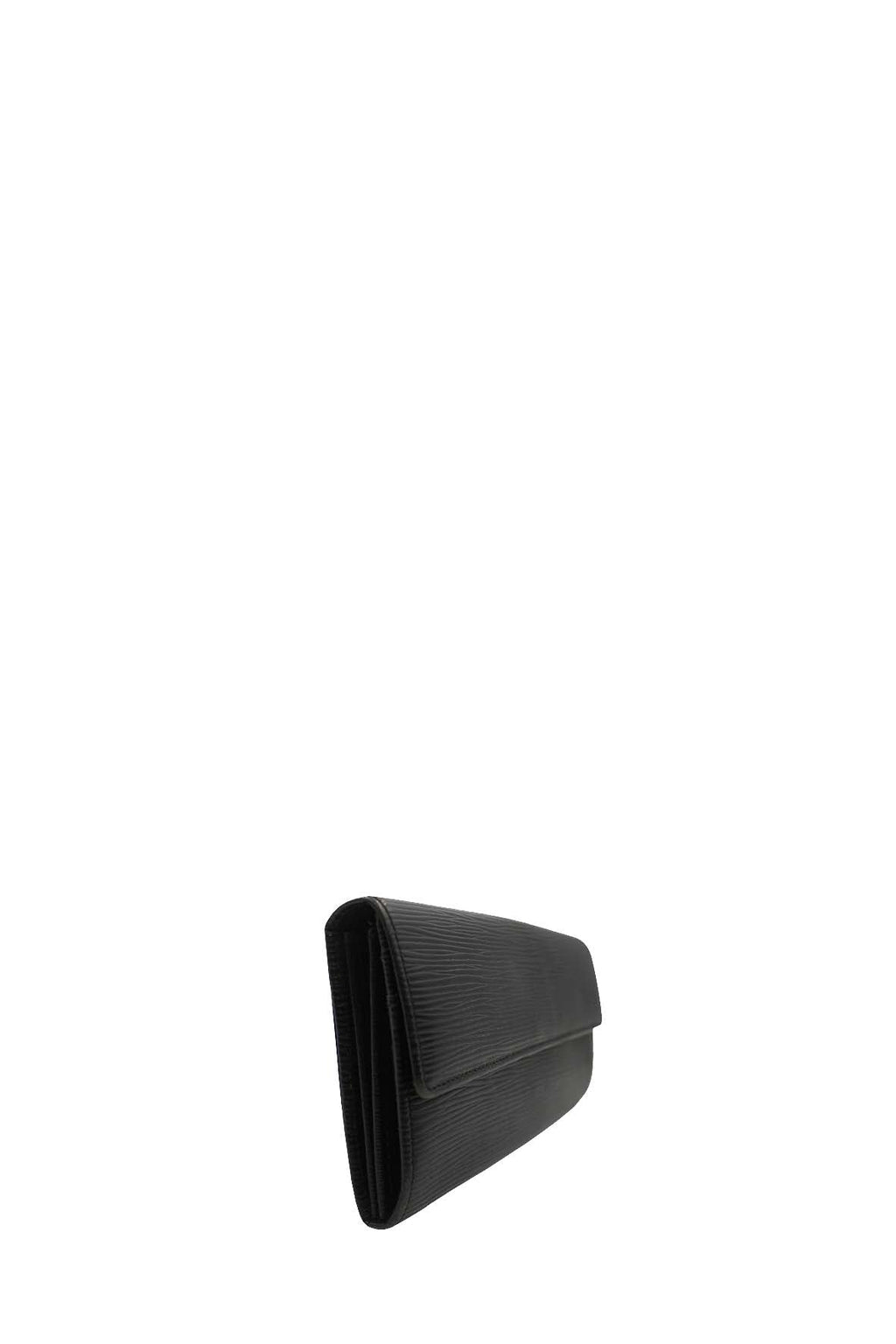 Epi Porte Tresor Long Wallet Black