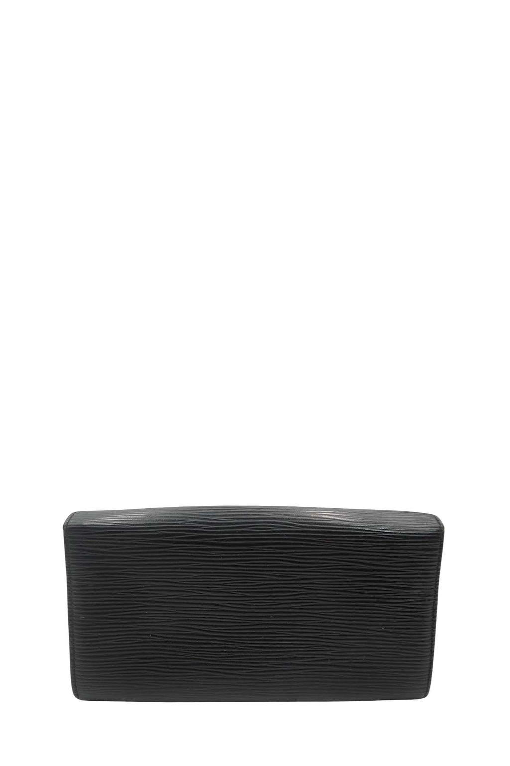 Epi Porte Tresor Long Wallet Black
