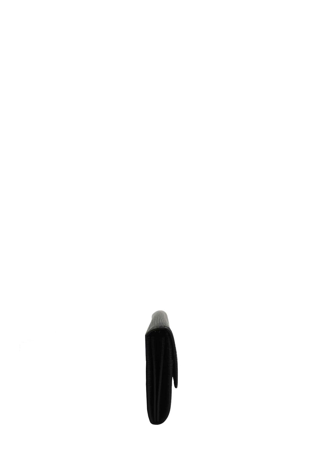 Epi Porte Tresor Long Wallet Black