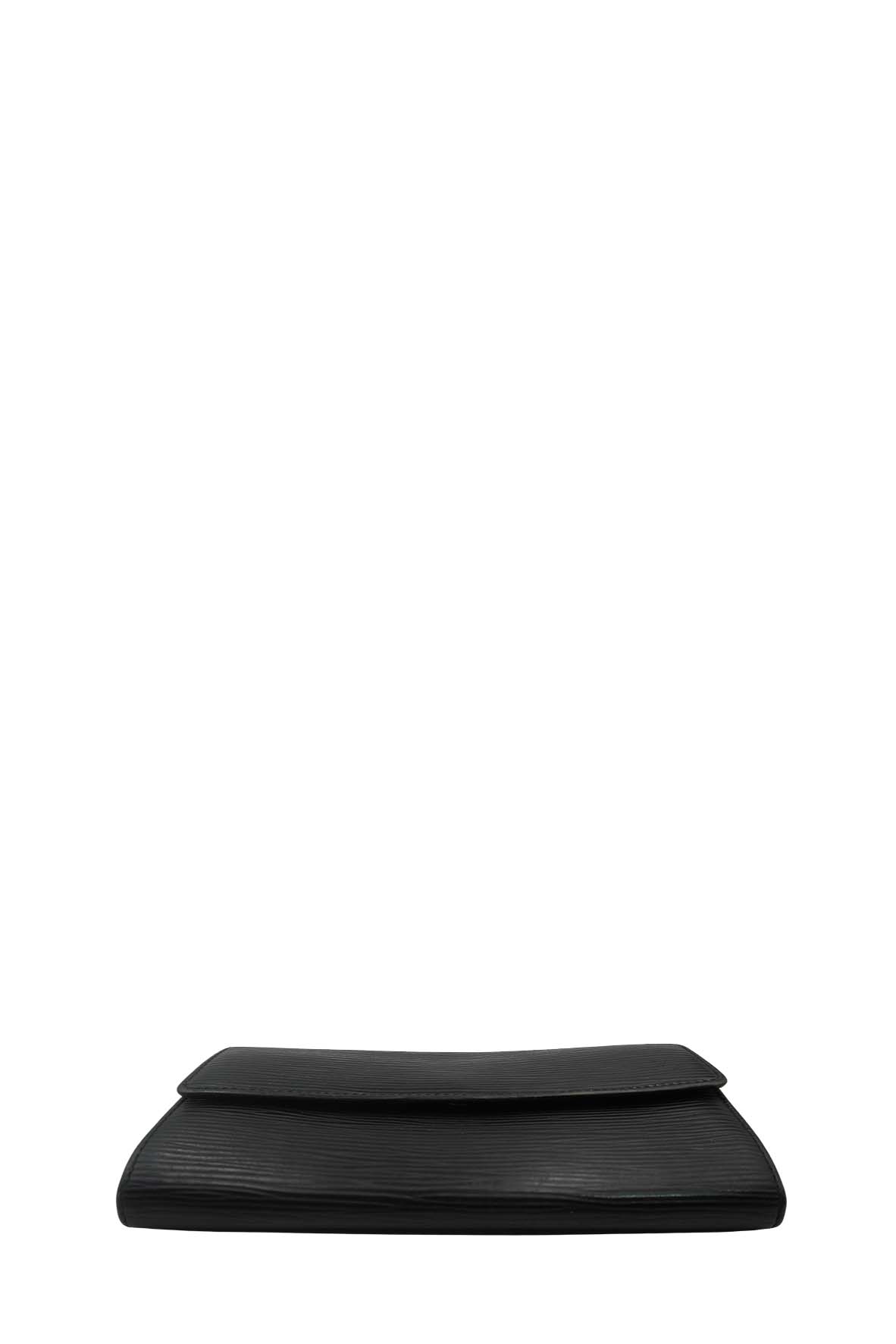 Epi Porte Tresor Long Wallet Black