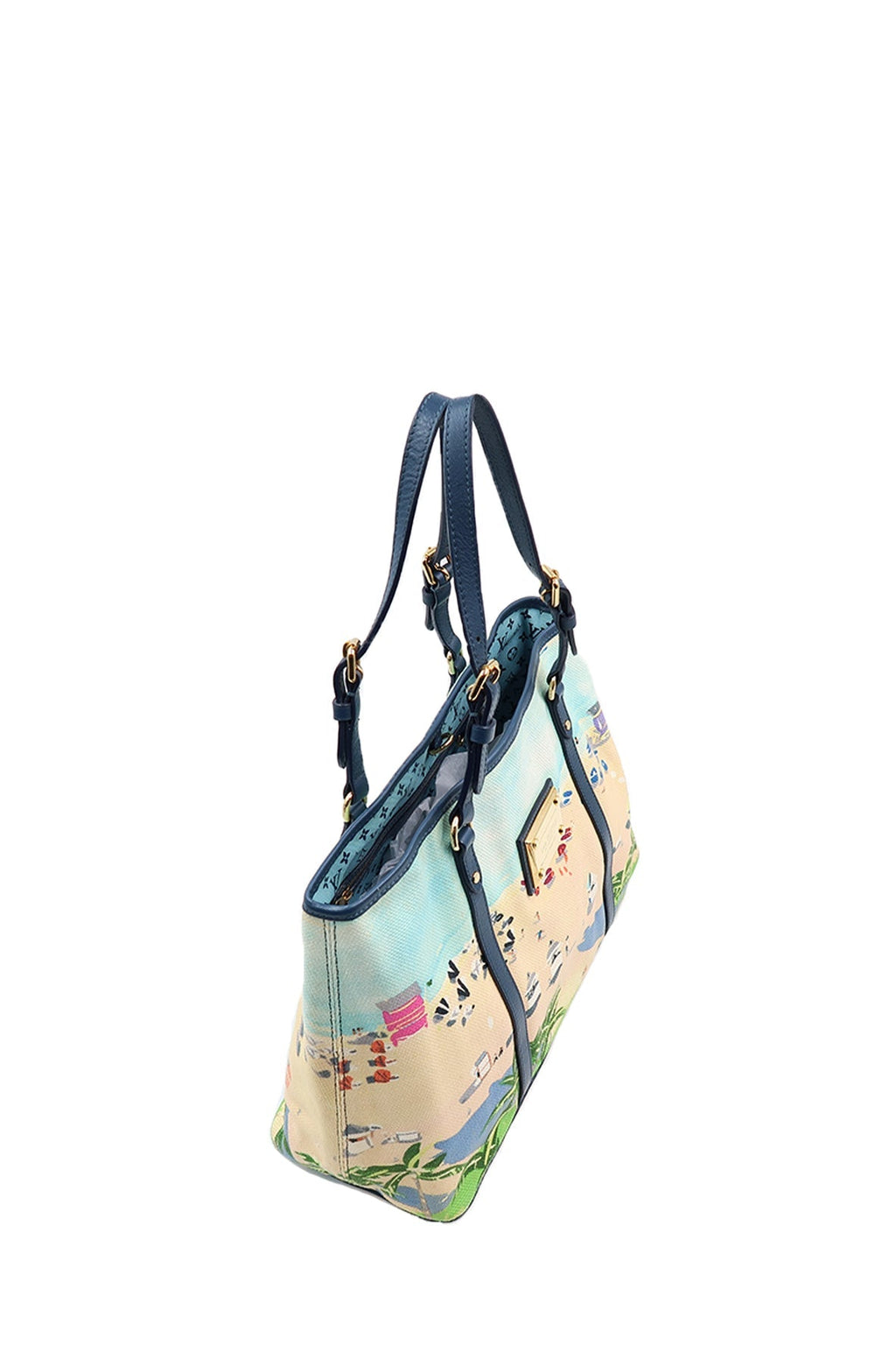 Escale Canvas Ailleurs Cabas PM Multicolor