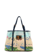Escale Canvas Ailleurs Cabas PM Multicolor