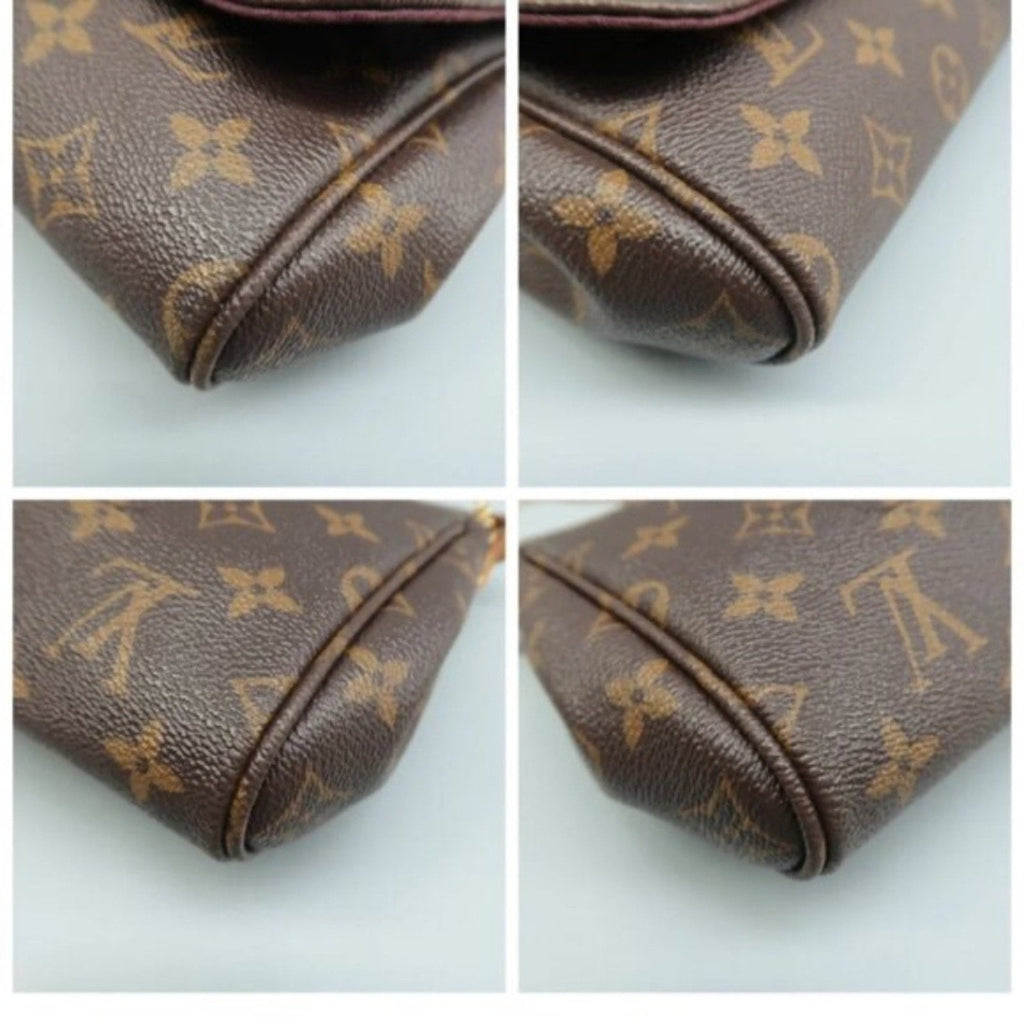 Louis Vuitton Favorite Brown Monogram Canvas Satchel