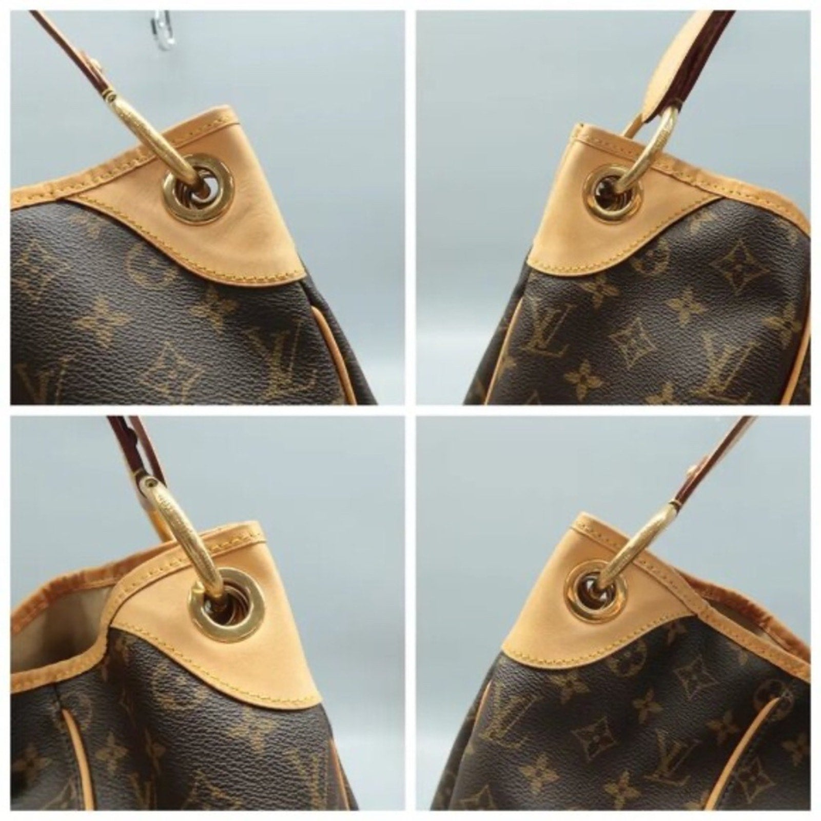 Louis Vuitton Galliera GM Brown Monogram Canvas Shoulder Bag
