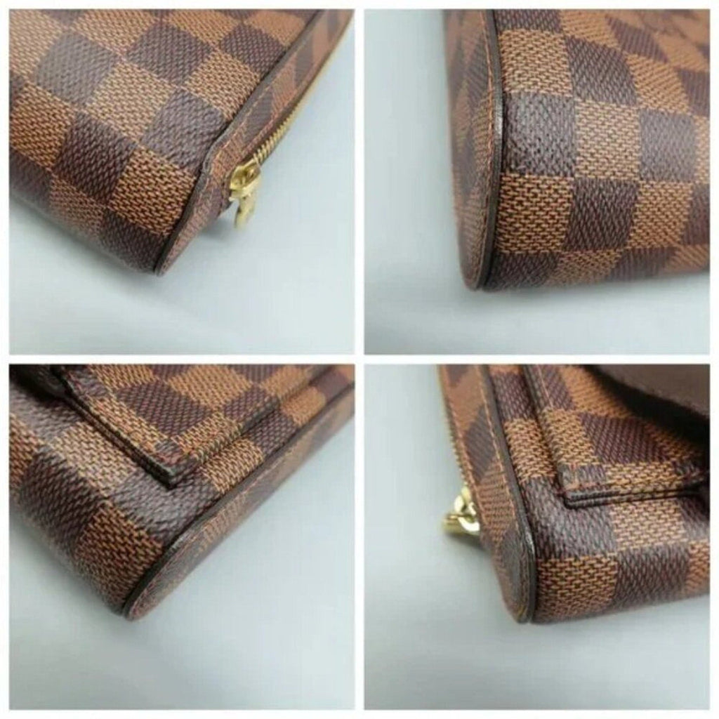 Louis Vuitton Geronimos Brown Damier Ebene Canvas Belt Bag