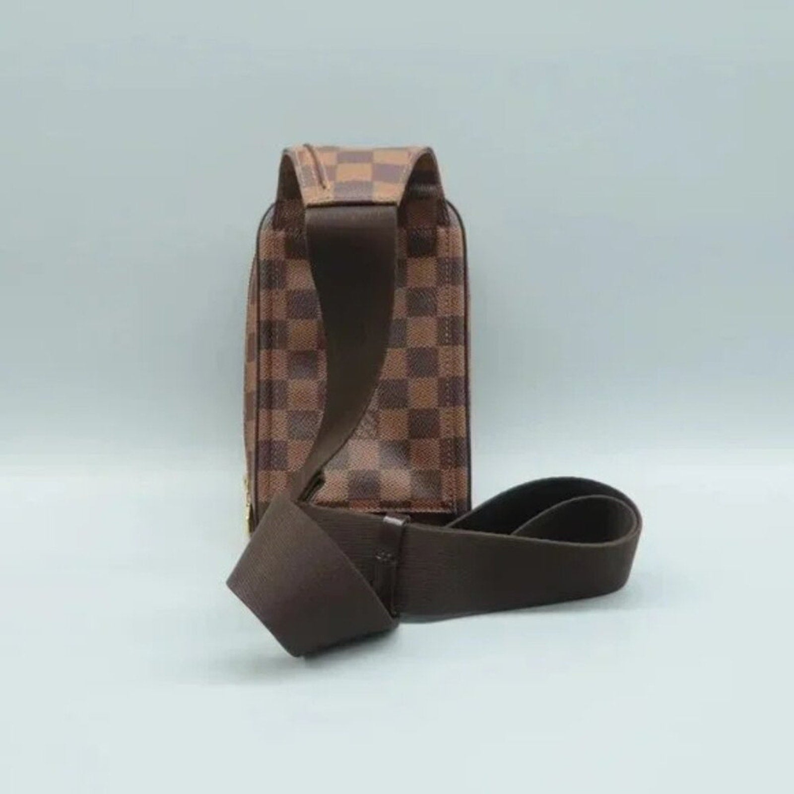 Louis Vuitton Geronimos Brown Damier Ebene Canvas Belt Bag