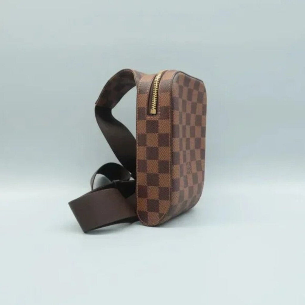 Louis Vuitton Geronimos Brown Damier Ebene Canvas Belt Bag