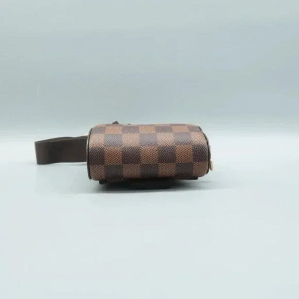 Louis Vuitton Geronimos Brown Damier Ebene Canvas Belt Bag