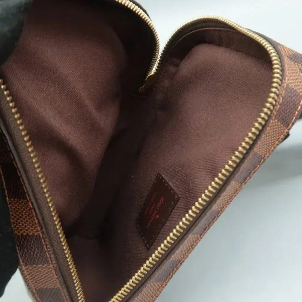 Louis Vuitton Geronimos Brown Damier Ebene Canvas Belt Bag