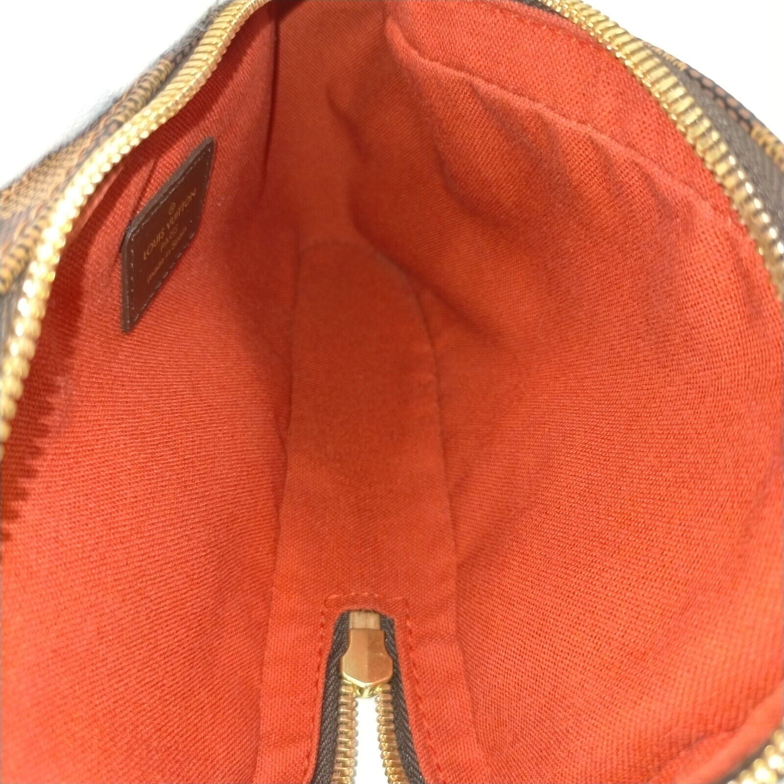 Louis Vuitton Geronimos Ebene Brown Damier Crossbody